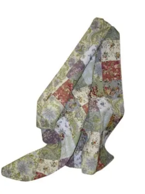 Greenland Home Blooming Prairie Quilted Patchwork Throw